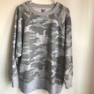 Camo Oversized Sweater